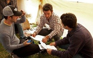 Shane-Carruth-Upstream-Color-in-tent-with-script