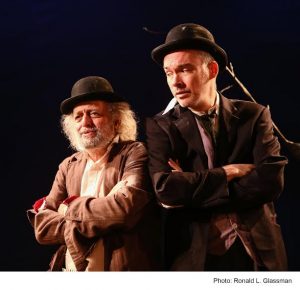David Mandelbaum and Shane Baker in “Waiting for Godot.” Photo by Ronald L. Glassman.