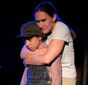 Tanis Rivera Lepore & Erin Treadway in "The Twelfth Labor." Photo by Hunter Canning.