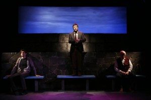 James Russell, Billy Carter and Peter Maloney in "Port Authority."  Photo Credit: Carol Rosegg
