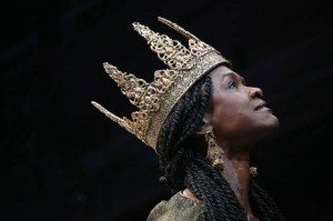 Patrice Johnson Chevannes in "Tamburlaine." Photo by Gerry Goodstein.