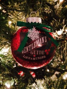 Gentleman's Guide to Love and Murder - holiday ornament Photo: Jeff Kready