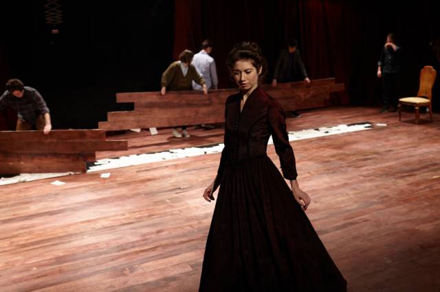 Anastasia Olowin in You On The Moors Now.  Photo credit: Suzi Sadler.