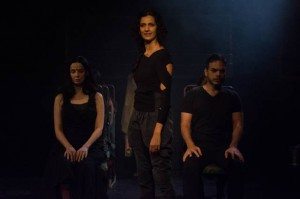 Rukhsar Kabir, Poorna Jagannathan, Ankur Vikal in a scene from "Nirbhaya." Photo Credit: Timmy Blupe