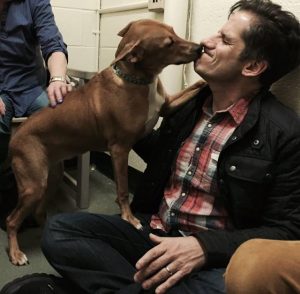 Seth Rudetsky and Mandy, adoption day