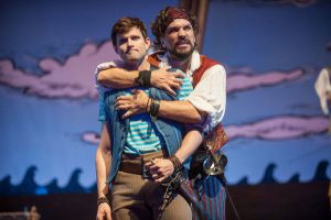 Kyle Dean Massey and Will Swenson in Barrington Stage Company's The Pirates of Penzance. Photo Credit: Kevin Sprague