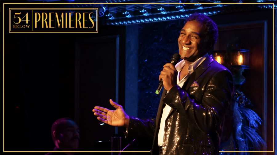 Photo of Norm Lewis performing on stage at 54 Below