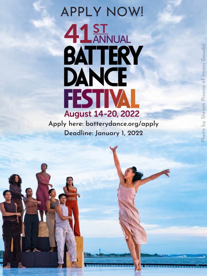 Applications for the 41st Annual Battery Dance Festival